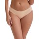 thumbnail image 5 of INSPIRE CHIC Ropa interior de mujer de cintura baja que levanta los glúteos, hilo de algodón cómodo y transpirable, 5 paquetes L 5 beige, 5 of 5