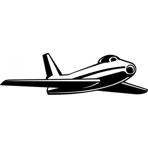 Rienda Libre Graphics - Decomural Jumbo Jet Airplane Ws-18650