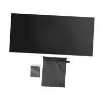 Magideal - Cortina Opaca Portátil, Práctica Cortina De Privacidad Para Ventanas De Hotel, Dormitorios, Se Puede Cortar A Cualquier Tamaño O Forma, Ideal Para Rv.