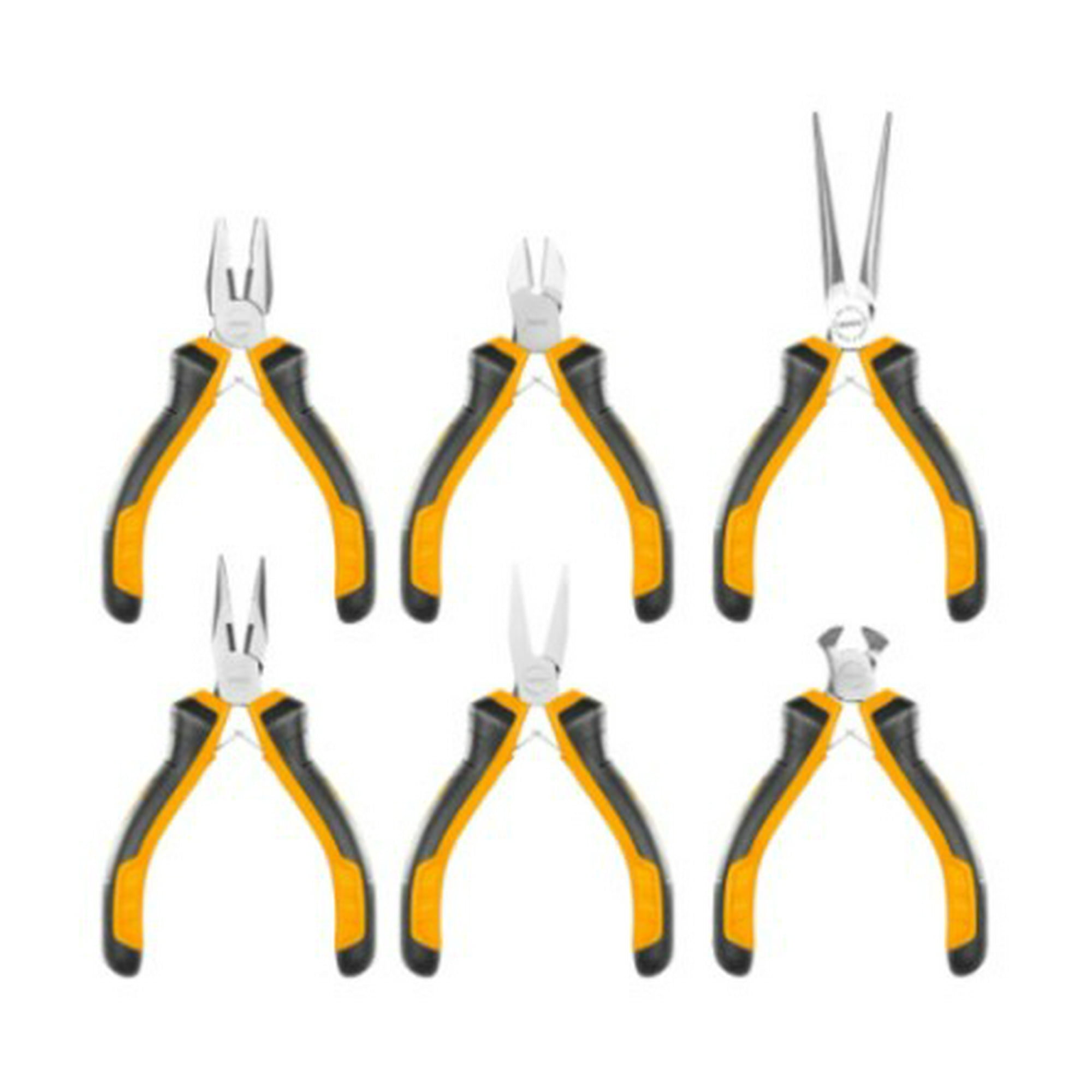 Ingco - Set De Alicates 6 Piezas 115mm/4,5