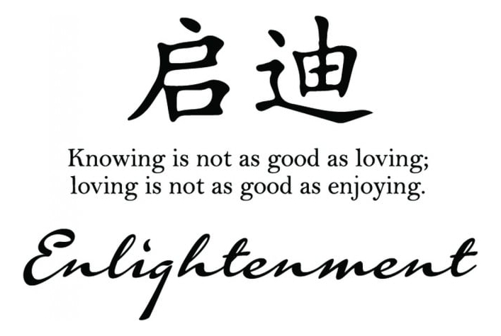 Rienda Libre Graphics - Decomural Enlightenment Chinese Symbol Ws-34124