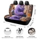 thumbnail image 2 of Trébol Negro-theme Car Rear Seat Covers Back Elastic Flexible Car Seat Covers Decorative Fits Most Cars 120x59x76cm, 2 of 6