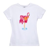 Polera Mujer Mtv Flamingo