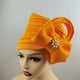 thumbnail image 1 of Elegant Faux Pearl Turban Cap with Adjustable Bow - Trendy Multi-Layered Hijab for Women's Hair Accessories, 1 of 5