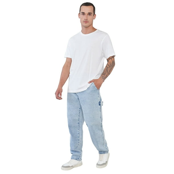 Jeans Hombre Carpenter Azul Claro Corona