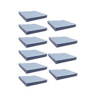 Genérico - Pack 50 Paños Celestes Multiusos 38X38