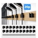 thumbnail image 2 of Soporte de pared para palos de golf, rack de 15 unidades, 10 mm, 2 of 7
