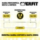 thumbnail image 4 of Barra Preolimpica Recta 4.2 kg Overfit 120Cm Cromada Fitness, 4 of 10