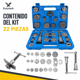 thumbnail image 3 of Kit Compresor De Pistones Gutstark 22 piezas Con Estuche Organizado, 3 of 6