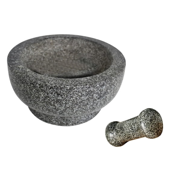 Molcajete IMUSA de granito, 8.5 pulgadas, para guacamole, salsa y pesto