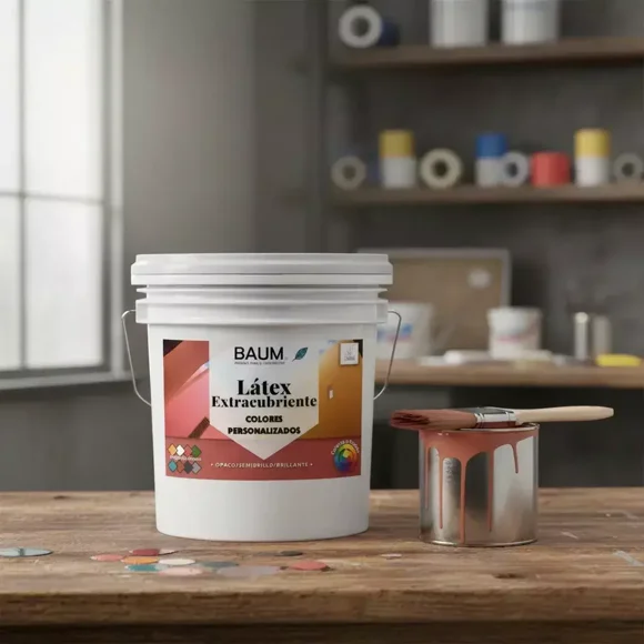 Tineta Latex Extracubriente - Blanco Invierno - 1-D - Pinturas Profesionales Chile