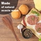 thumbnail image 4 of Xiao Hua Espátula para Freír de Madera de Acacia con Mango Largo y Fondo Plano, Espátula Antiadherente, Utensilio de Cocina ideal para Cocinar Huevos, Pescado y Panqueques, 1 Pieza, 4 of 4