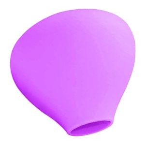 Ioensy - Tapas Protectoras A Prueba De Polvo Para Brochas De Maquillaje De Silicona Suave Para Viajes En Casa Púrpura