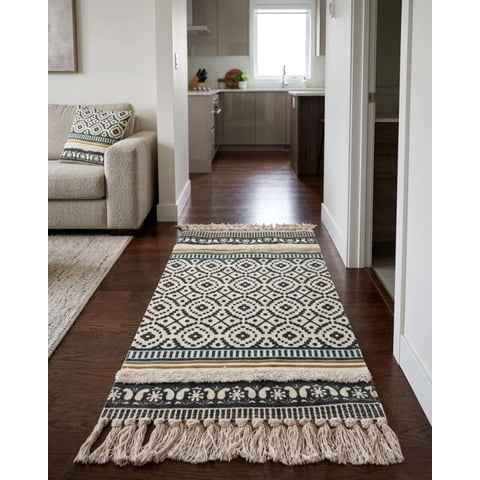 Myl Todo Hogar - Alfombra Decorativa 60X90 Cm Estampada Con Relieve Tufting
