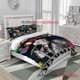 thumbnail image 1 of 3pcs Bowie Alien Poster Bedding Set Soft and Comfortable Bedding Set for All Seasons, 1 of 5