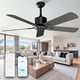 thumbnail image 1 of Ventilador de techo Obabala 132 cm con control remoto y APP de 6 velocidades, 1 of 5
