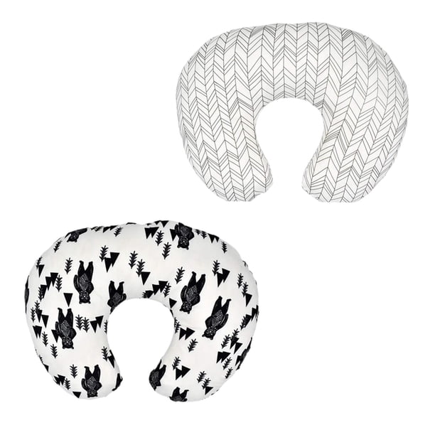 2 Fundas De Almohada Para Lactancia Materna De Bebé, Funda De Almohada De Lactancia Para Regalo, Estilo A Para Bebé
