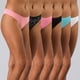 thumbnail image 1 of Pack X6 Bikini Algodon Print Flores Mujer 25546-196, 1 of 9