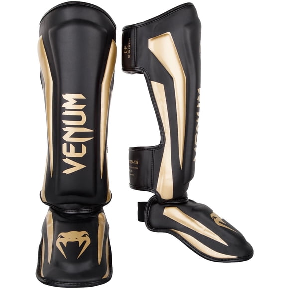 Canilleras Venum Elite Standup Negro Oro M