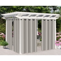 Cortinas De Exterior Abccanopy Impermeables Y Bloqueadores Solares 137 X 213 Cm