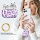 thumbnail image 2 of Estuche DHILKCY para AirPods Pro 3 (2025) en color púrpura y rosa, 2 of 6