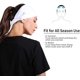 thumbnail image 4 of Diadema (paquete de 4), banda para el sudor y deportiva para hombre para correr, ciclismo, yoga y baloncesto. Diadema elástica que absorbe la humedad., 4 of 8