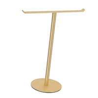 Bothyi - Toallero Vertical, Soporte Para Joyas, Toallero Para Encimera De Inodoro, Hotel, Dorado