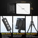 thumbnail image 5 of Kit de Luz Fotográfica Anautin LED 30W con Trípode de 12 pulgadas, 5 of 8