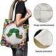 thumbnail image 3 of The Very Hungry Caterpillar Bolso de tela con estampado de lienzo para mujer, bolsa de compras reutilizable y estética, con cremallera interior, regalo para mujer,40*40cm., 3 of 6
