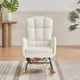 thumbnail image 1 of Beige Teddy Rocking Armchair, 1 of 3