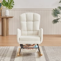 M&Ms - Beige Teddy Rocking Armchair