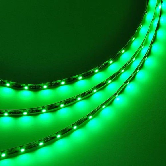Cinta LED LEDwholesalers 5m 300xSMD3528 Verde 12V