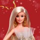 thumbnail image 2 of Muñeca Barbie Holiday Rubia con Vestido Negro y Casa, 2 of 7