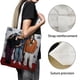 thumbnail image 3 of Sturniolo Triplets Bolso de tela con estampado de lienzo para mujer, bolsa de compras reutilizable y estética, con cremallera interior, regalo para mujer,40*40cm., 3 of 6