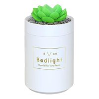 Bothyi - Humidificador Usb, Luz De Noche Junto A La Cama, Humidificador De Aire Led Para Escritorio, Hogar, Flor
