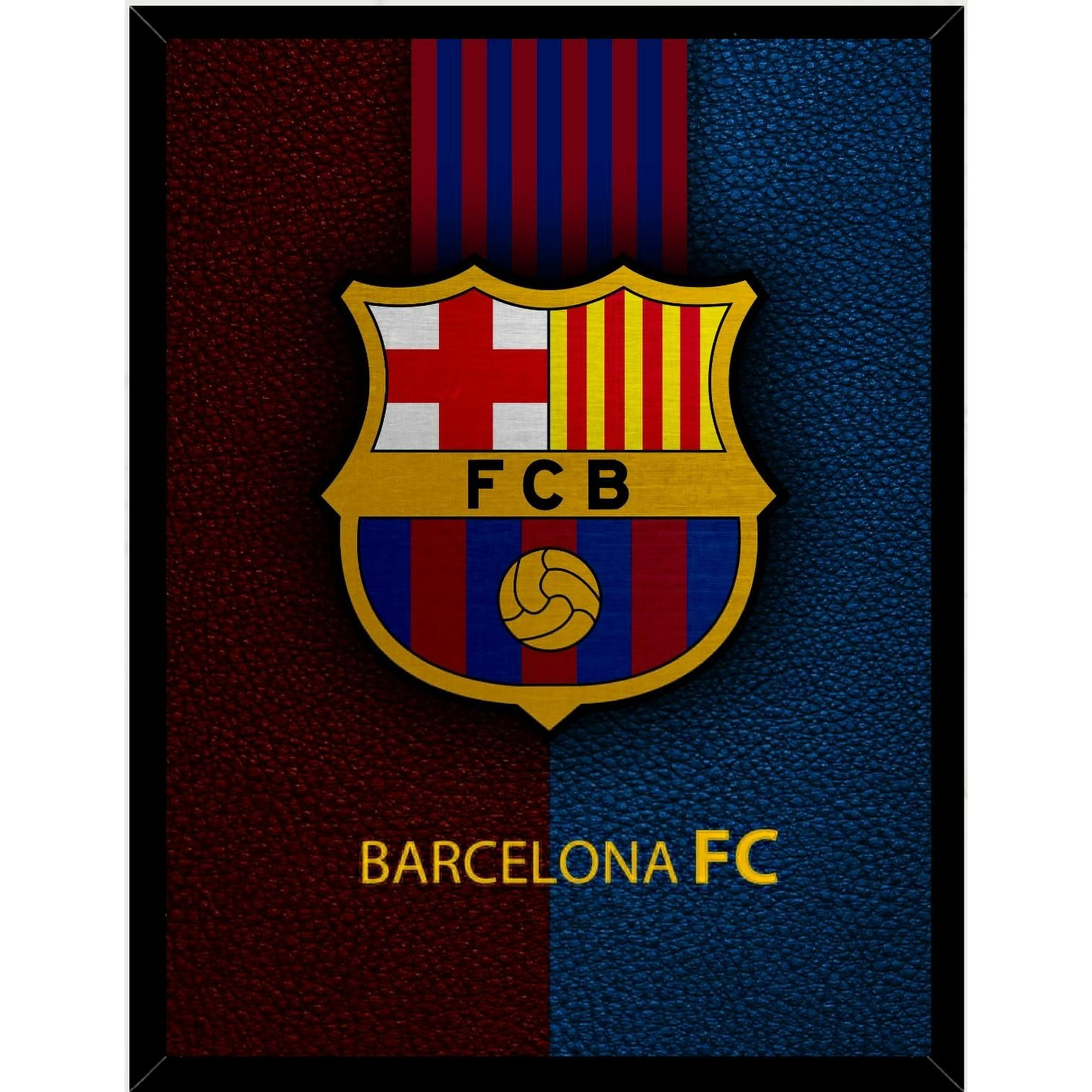 Genérico - Cuadro Decorativo Barcelona Fc Medidas 30x40 Cm