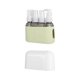 thumbnail image 1 of Botellas De Viaje Para Artículos De Tocador Contenedores De Tama?o De Viaje Para Cosméticos De Jabón En Espuma 4 Piezas Verde, 1 of 5