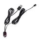 thumbnail image 2 of Cable extensor de control remoto por infrarrojos, cable repetidor de infrarrojos, cable de extensión del receptor de control remoto por infrarrojos USB, 2 of 8
