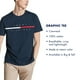 thumbnail image 2 of Camiseta Tommy Hilfiger de manga corta con estampado de rayas exclusivas para hombre, 2 of 2