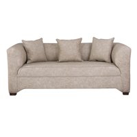 Muebles América - Sofá Metro 3 Cuerpos Cuero Auris Beige