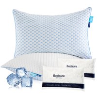 Pillows Bedsure Cooling, Espuma Viscoelástica Triturada, Tamaño Queen, Juego De 2
