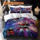 thumbnail image 1 of 3pcs Mazinger Z Printed Bedding Set - Essential Holiday Decor for Halloween and Christmas, 1 of 1
