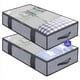 thumbnail image 1 of Bolsa de almacenamiento plegable Onlyeasy para colocar debajo de la cama, paquete de 2, color gris s, 1 of 6
