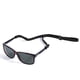 thumbnail image 2 of Correa para gafas SHINKODA de nailon negro y elastano para hombre y mujer, 2 of 5