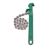 Ioensy - Herramienta De Desmontaje De Llave De Filtro De Correa Multifunción Con Cadena De 8 Pulgadas