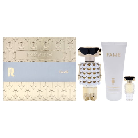 Set De Regalo Perfume Paco Rabanne Fame Edition Edp 75Ml + Edp Splash 4Ml + Loción Corporal 100Ml