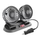 thumbnail image 1 of Ventilador de cabeza dual para automóvil, ventilador de enfriamiento automático eléctrico de enfriamiento de verano apto para SUV Truck Boat , USB, 1 of 5