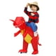 thumbnail image 2 of Disfraz Dinosaurio Inflable Para Niños Rojo, 2 of 6
