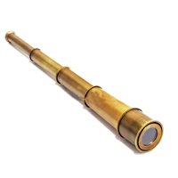 Catalejo Náutico Thor Instruments De Latón De 18"" Con Aumento 10X