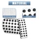 thumbnail image 5 of Unique Bargains 2 piezas Cubiertas de Pedales de Gas y Freno para Mercedes-Benz GLE GLS ML GL 350 400 450 2013-2019 Pedales de Coche de Acero Inoxidable, 5 of 7